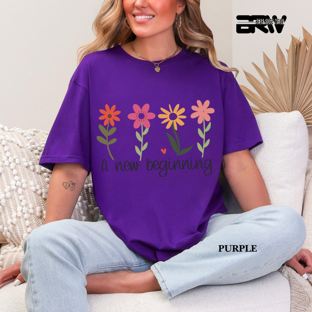'A New Beginning' Spring Tee