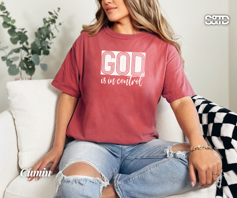 God Is In Control - Faith Tee