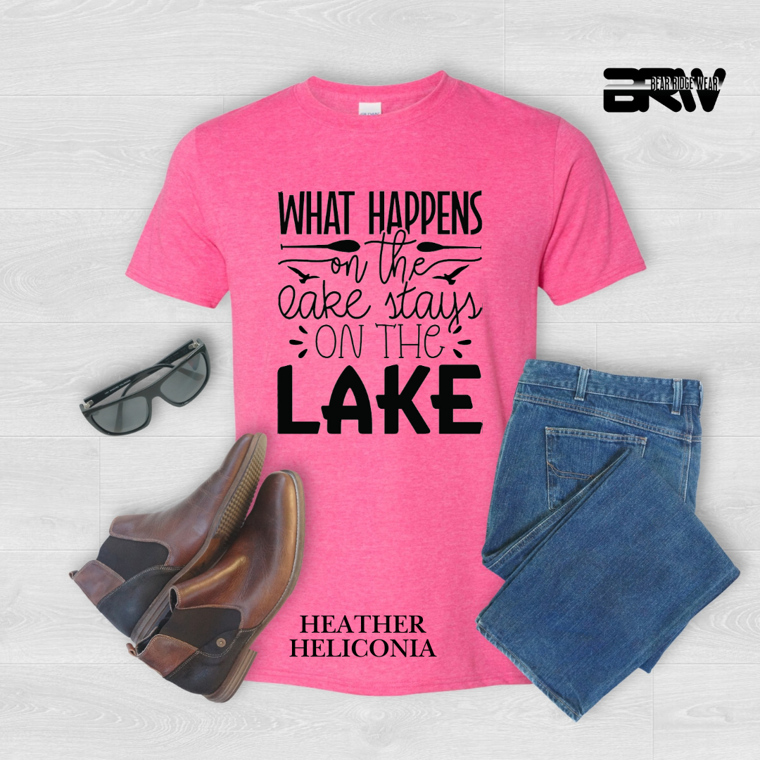 "What Happens On The Lake" Tee