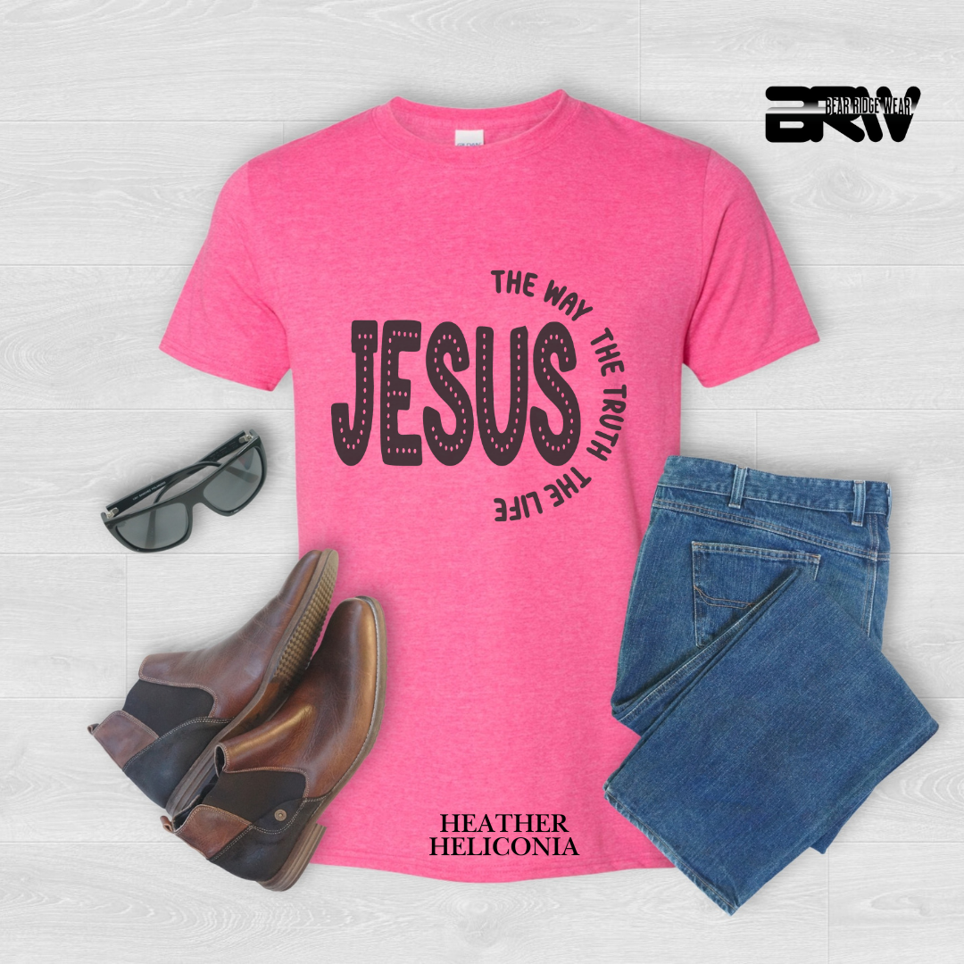 'Jesus: The Way, The Truth, The Life' Faith Tee