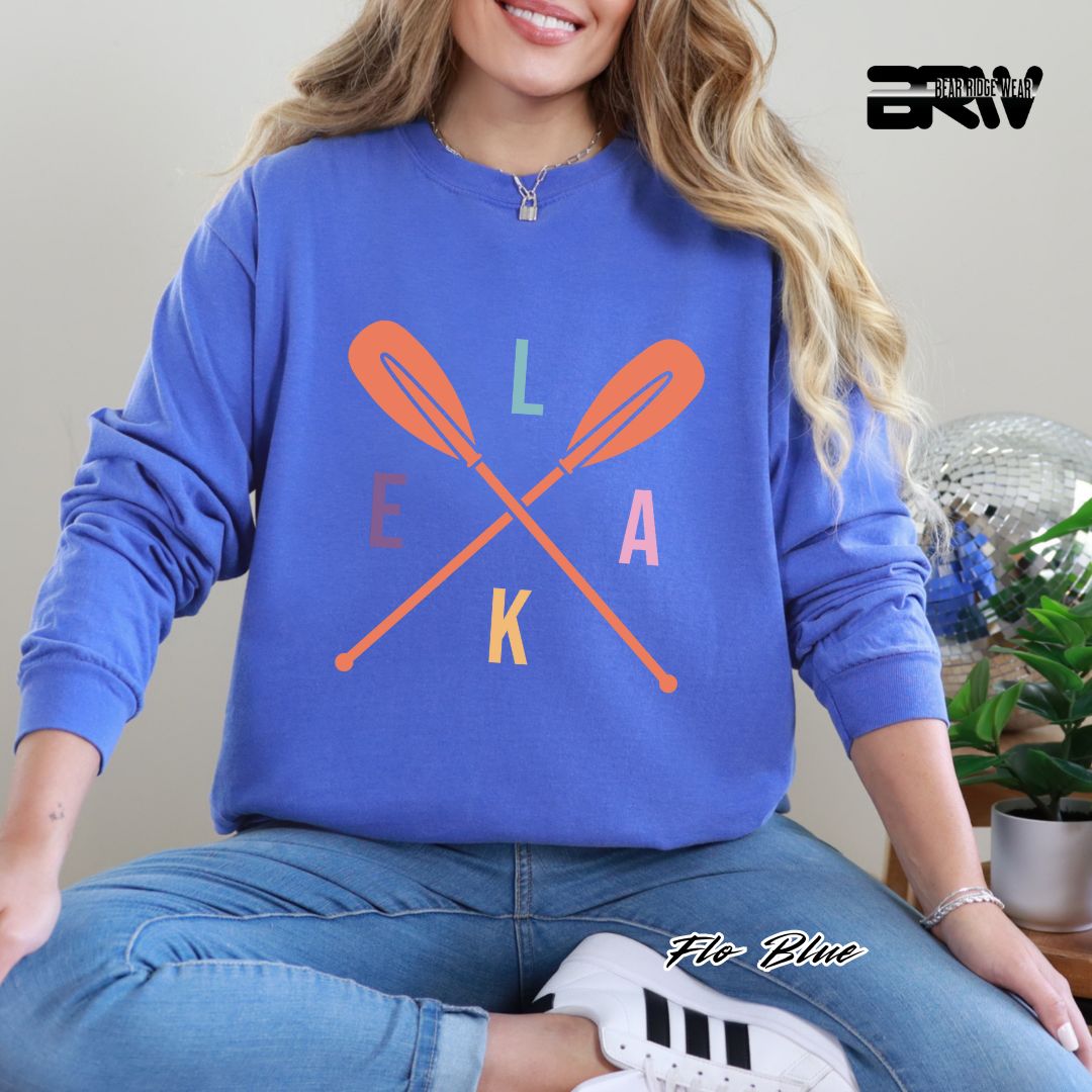 'Lake-Oars' Summer Long Sleeve Tee