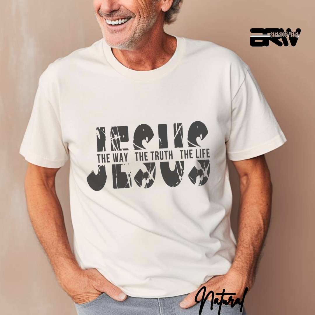 'Jesus: The Way, The Truth, The Life' Faith Tee