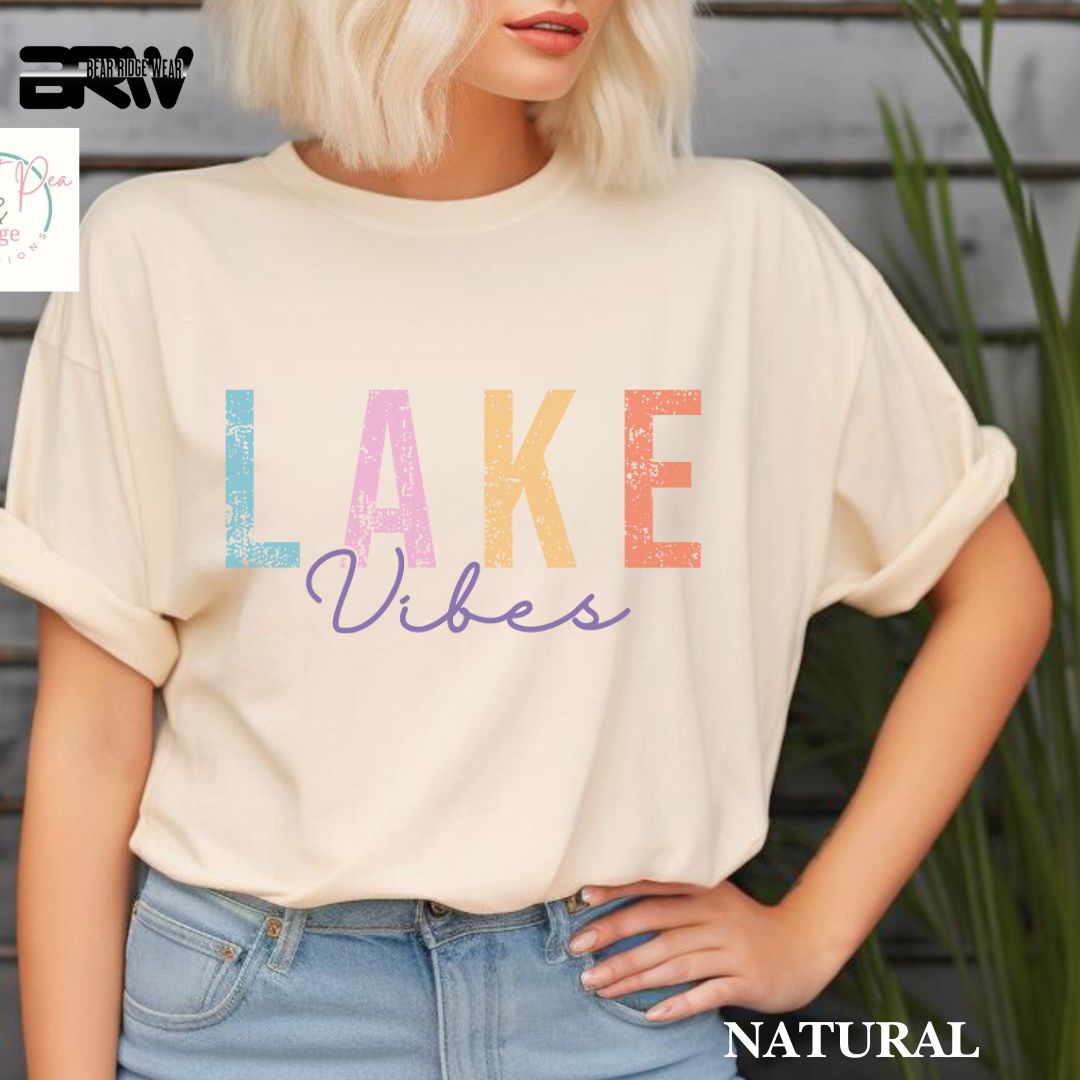 'Lake Vibes' 2 Summer Tee