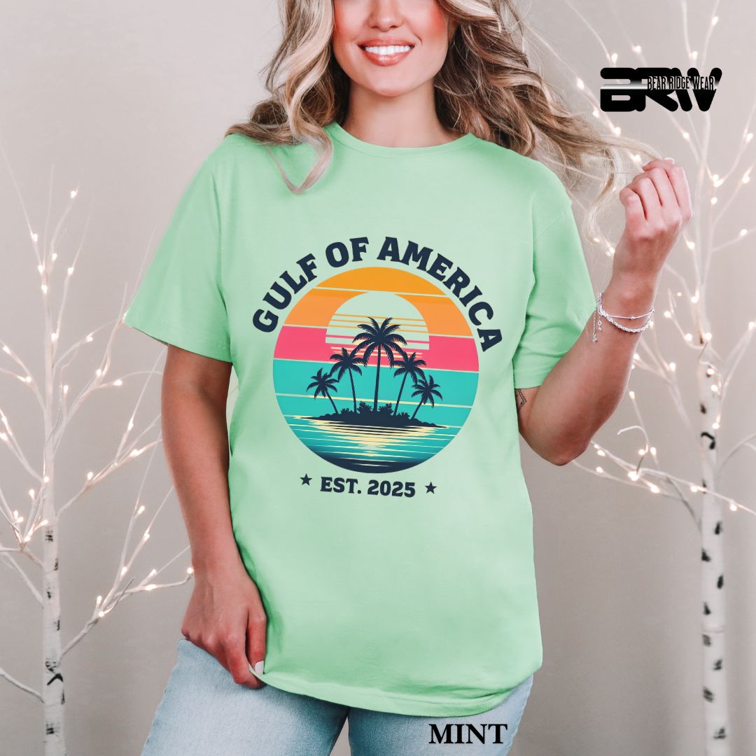 'Gulf Of America-Est. 2025' 2 Summer Tee