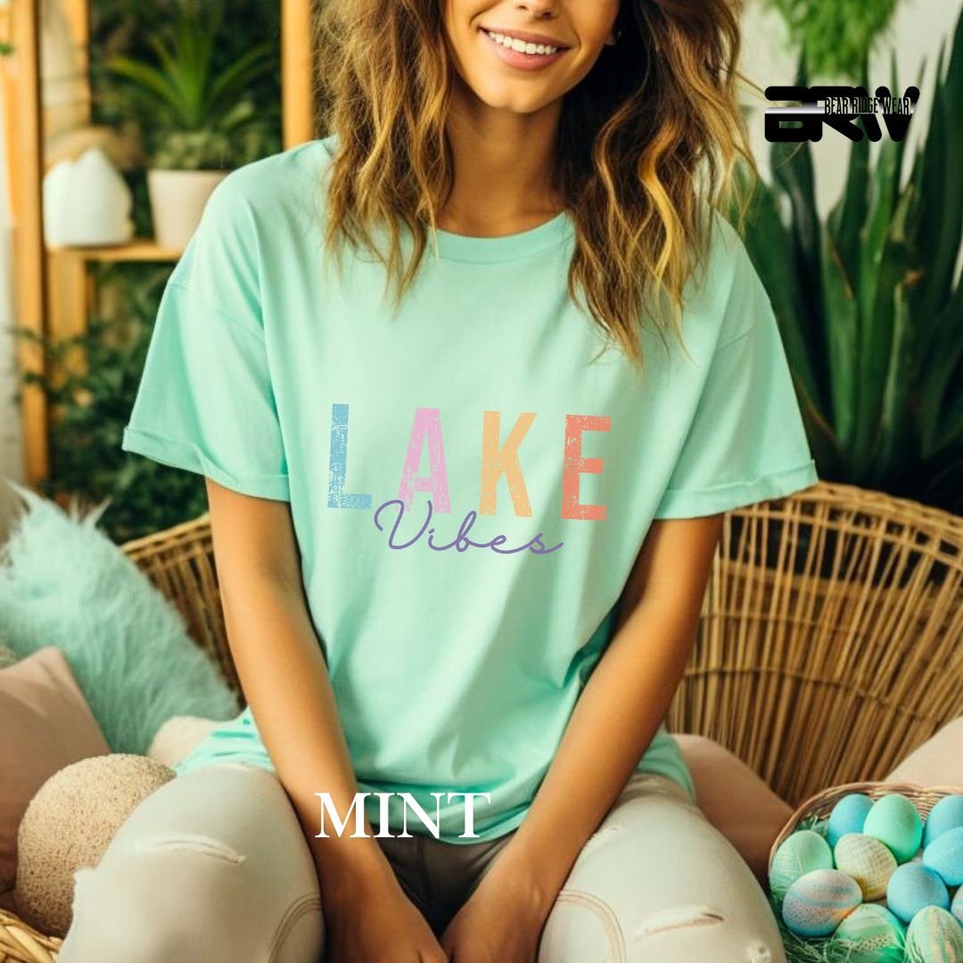 'Lake Vibes' 2 Summer Tee