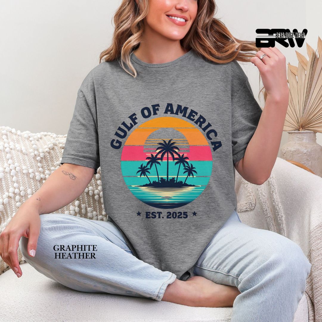 'Gulf Of America-Est. 2025' 2 Summer Tee