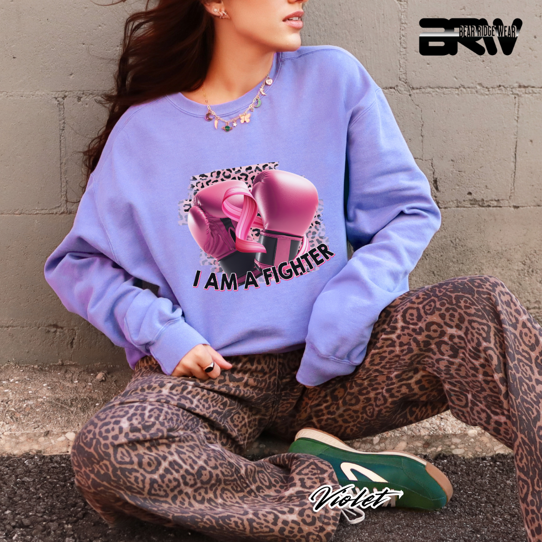 'I Am A Fighter' Awareness Long Sleeve Tee