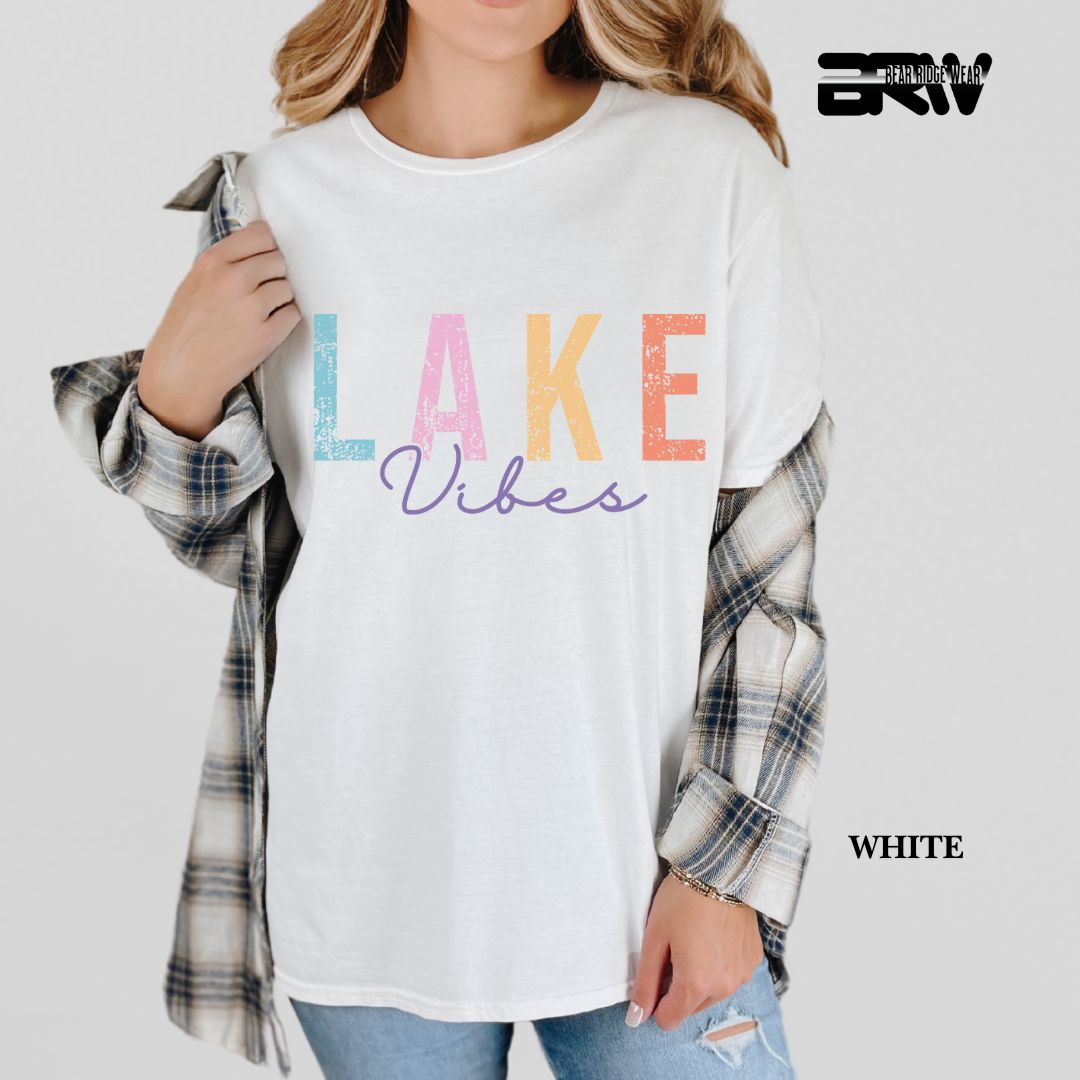 'Lake Vibes' 3 Summer Tee