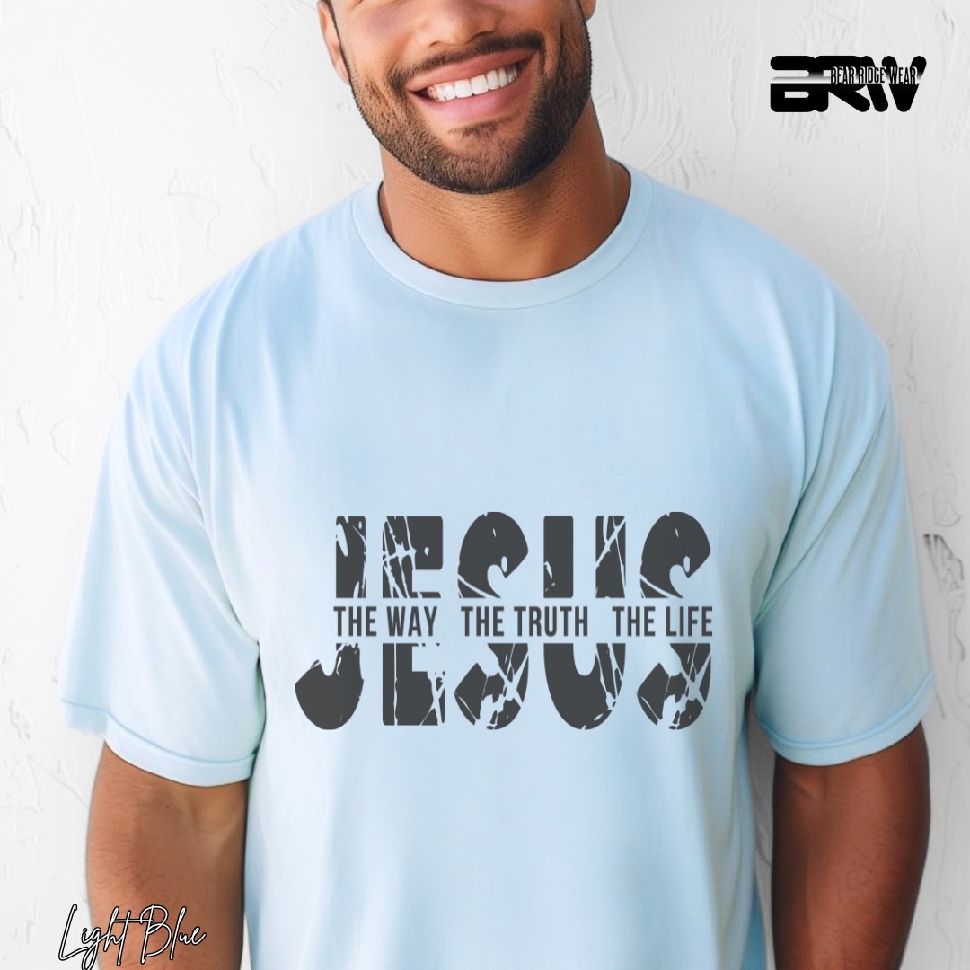 'Jesus: The Way, The Truth, The Life' Faith Tee
