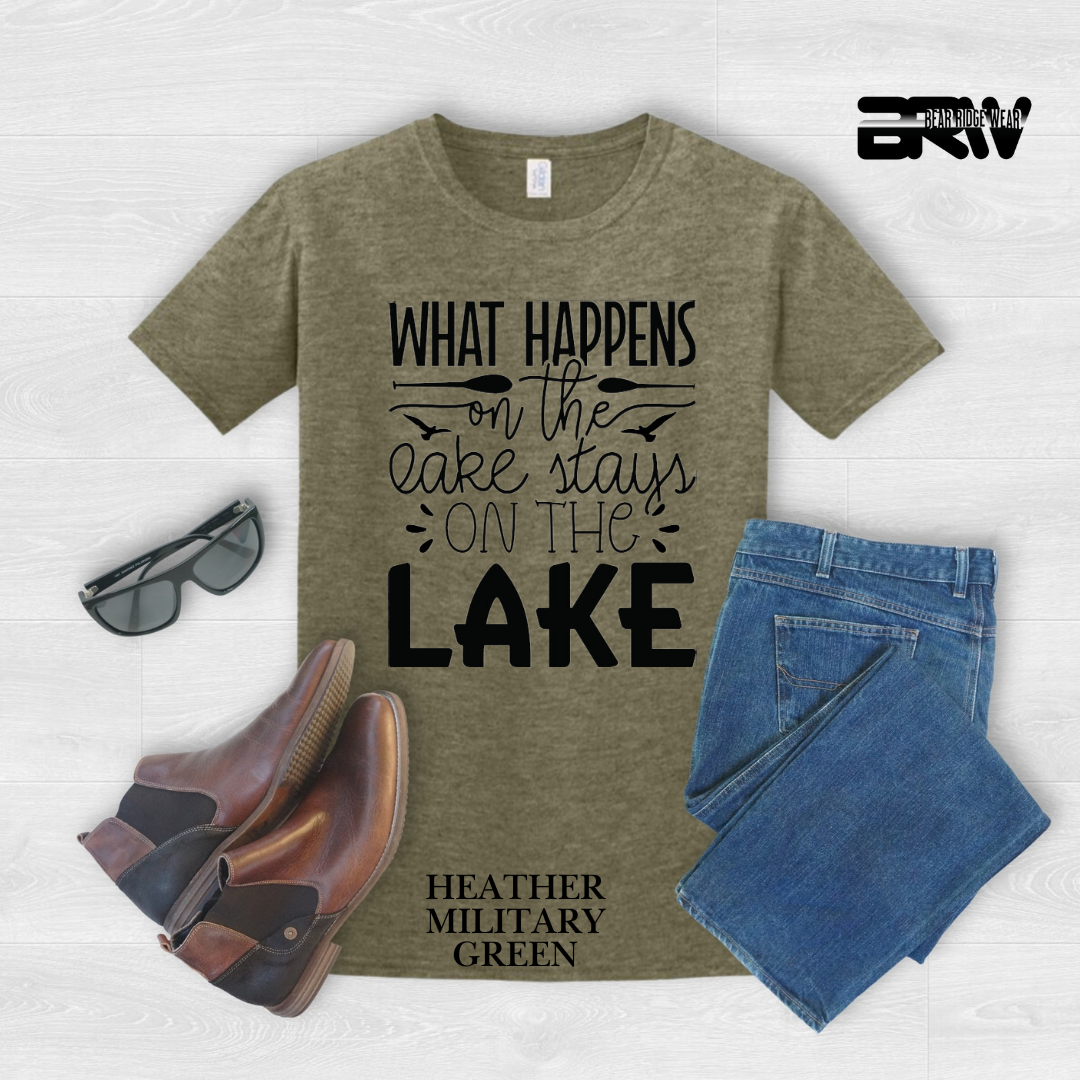 "What Happens On The Lake" Tee
