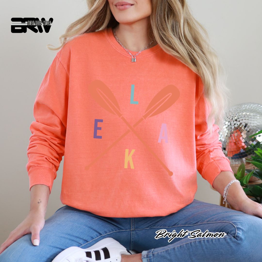 'Lake-Oars' Summer Long Sleeve Tee