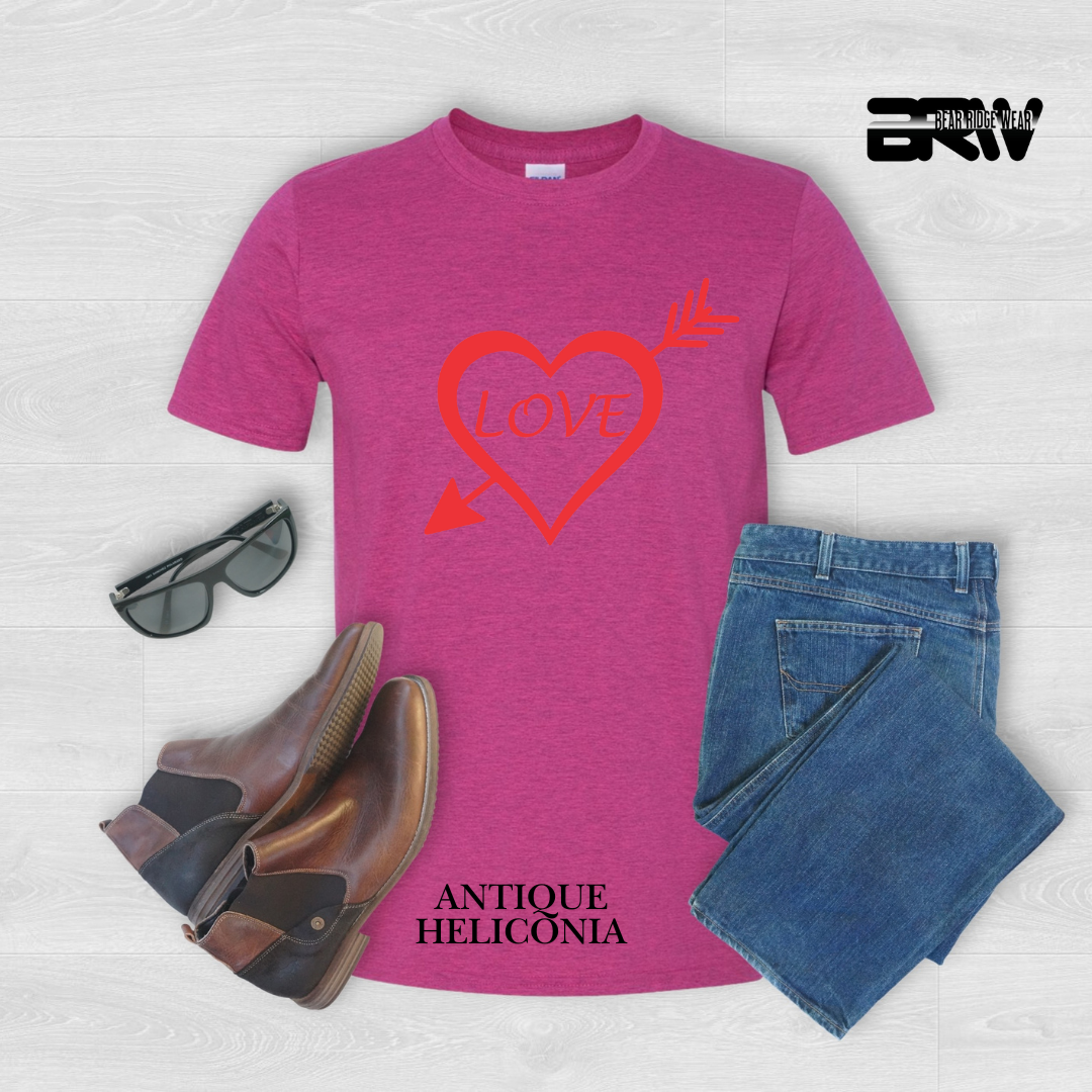 'Heart Pierced by an Arrow' Tee
