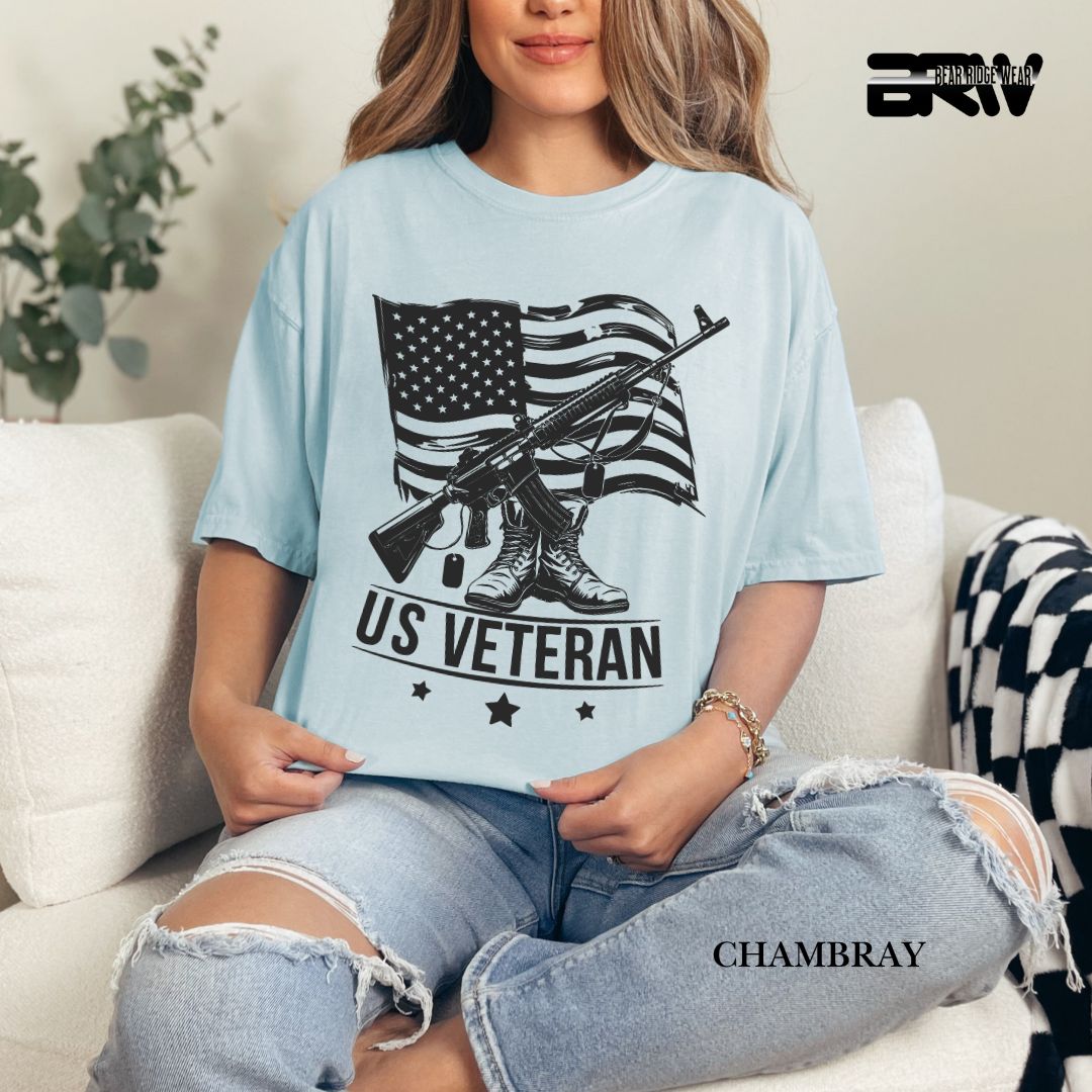 US Veteran- Patriotic Tee