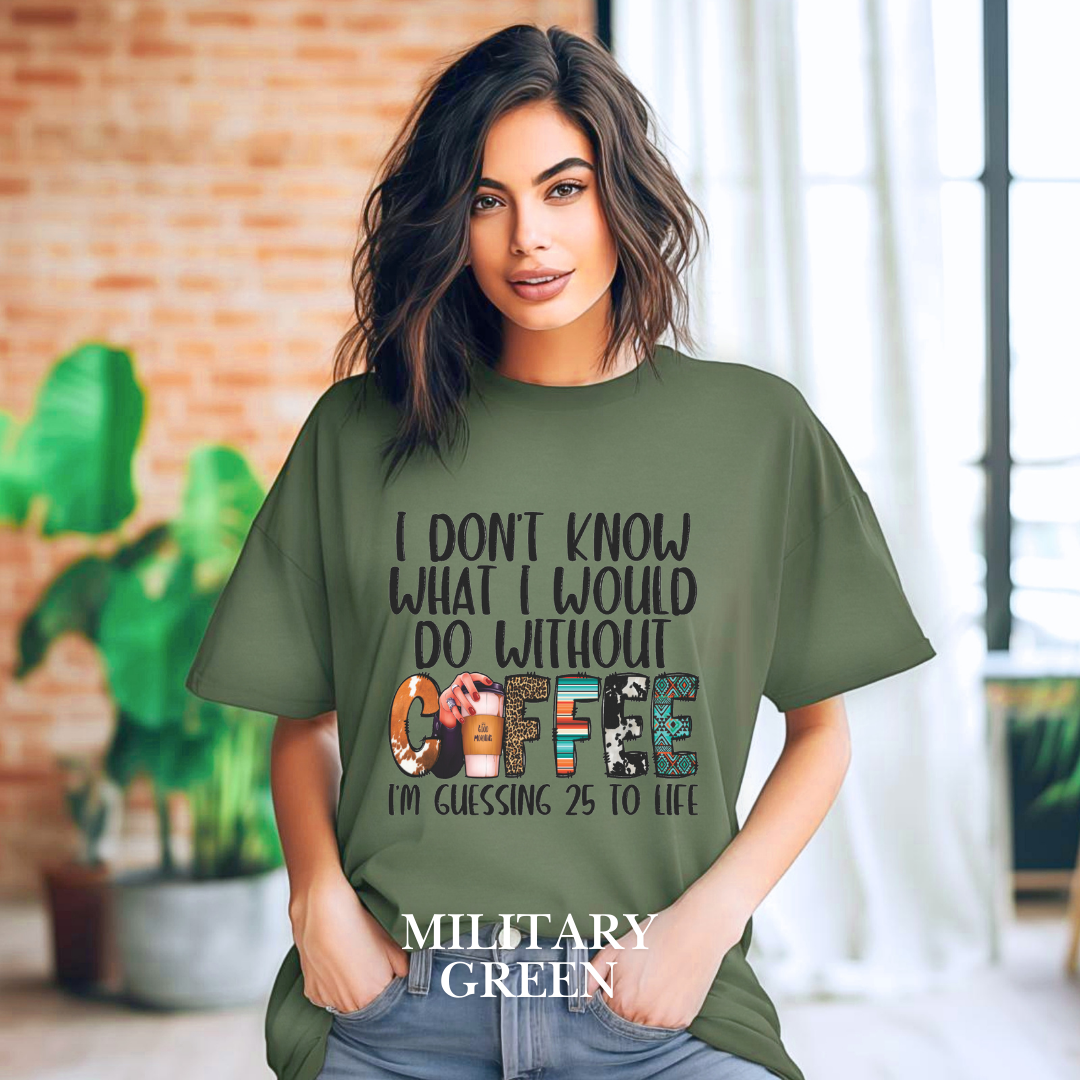 Without Coffee Tee