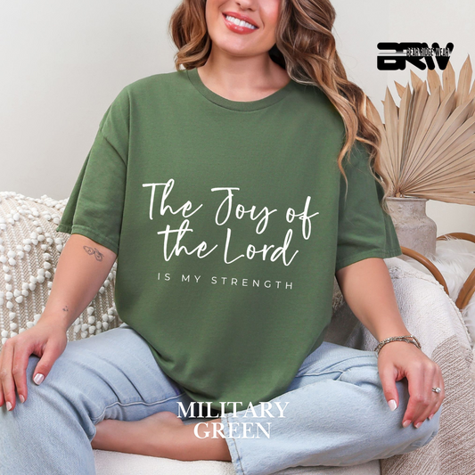 'The Joy Of The Lord' White Faith Tee 2