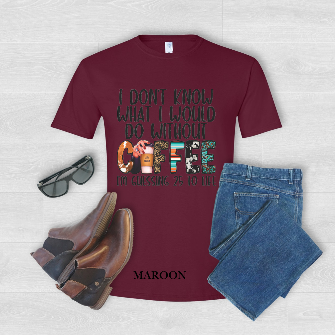 Without Coffee Tee