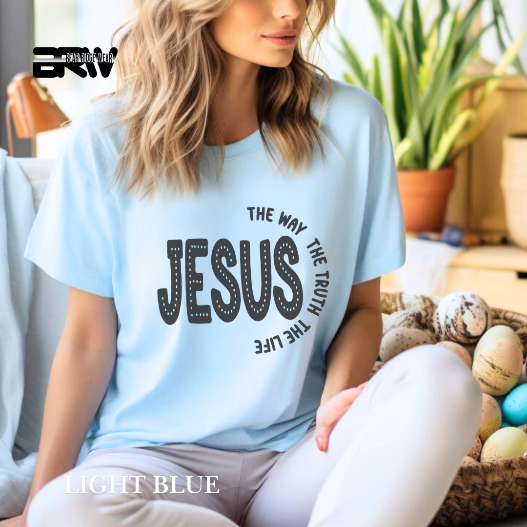 'Jesus: The Way, The Truth, The Life' Faith Tee