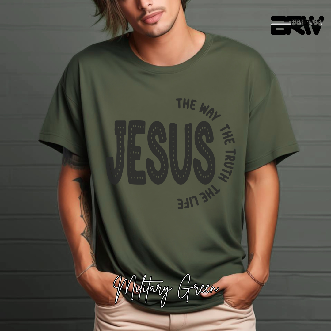 'Jesus: The Way, The Truth, The Life' Faith Tee