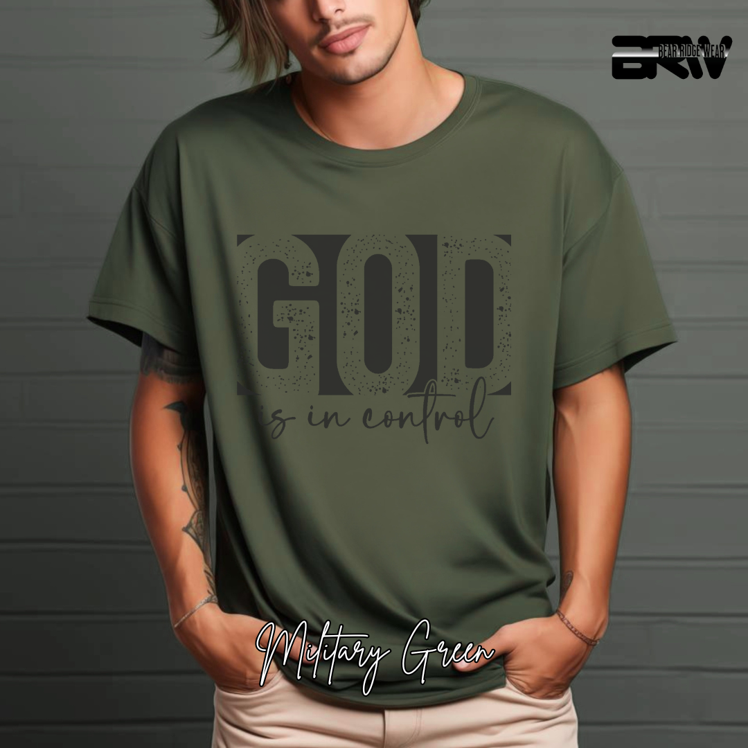 'God is in Control' Faith Tee