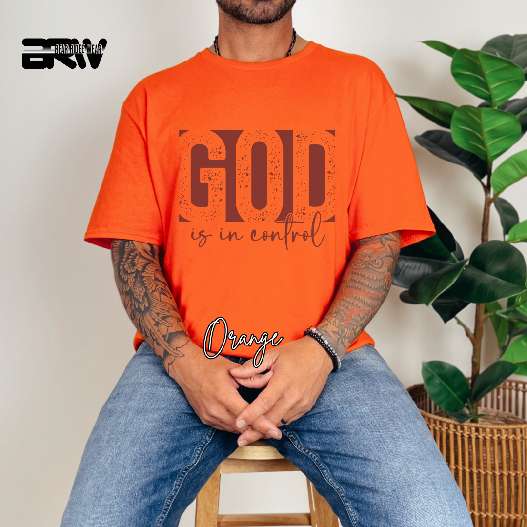 'God is in Control' Faith Tee