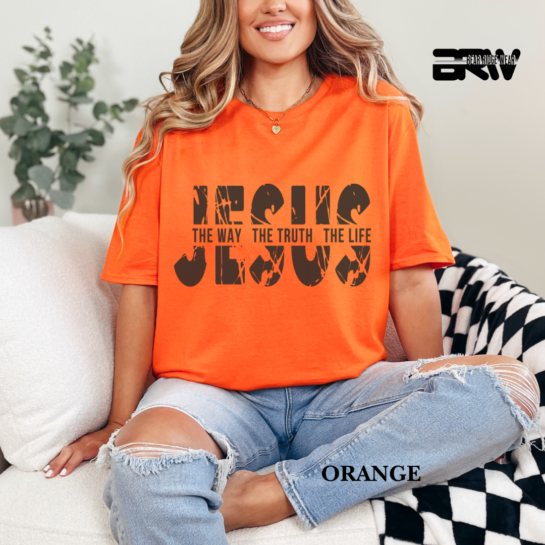 'Jesus: The Way, The Truth, The Life' Faith Tee