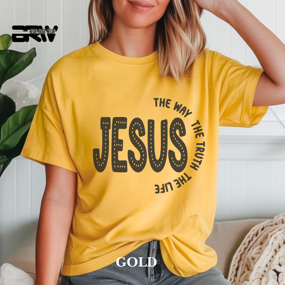 'Jesus: The Way, The Truth, The Life' Faith Tee