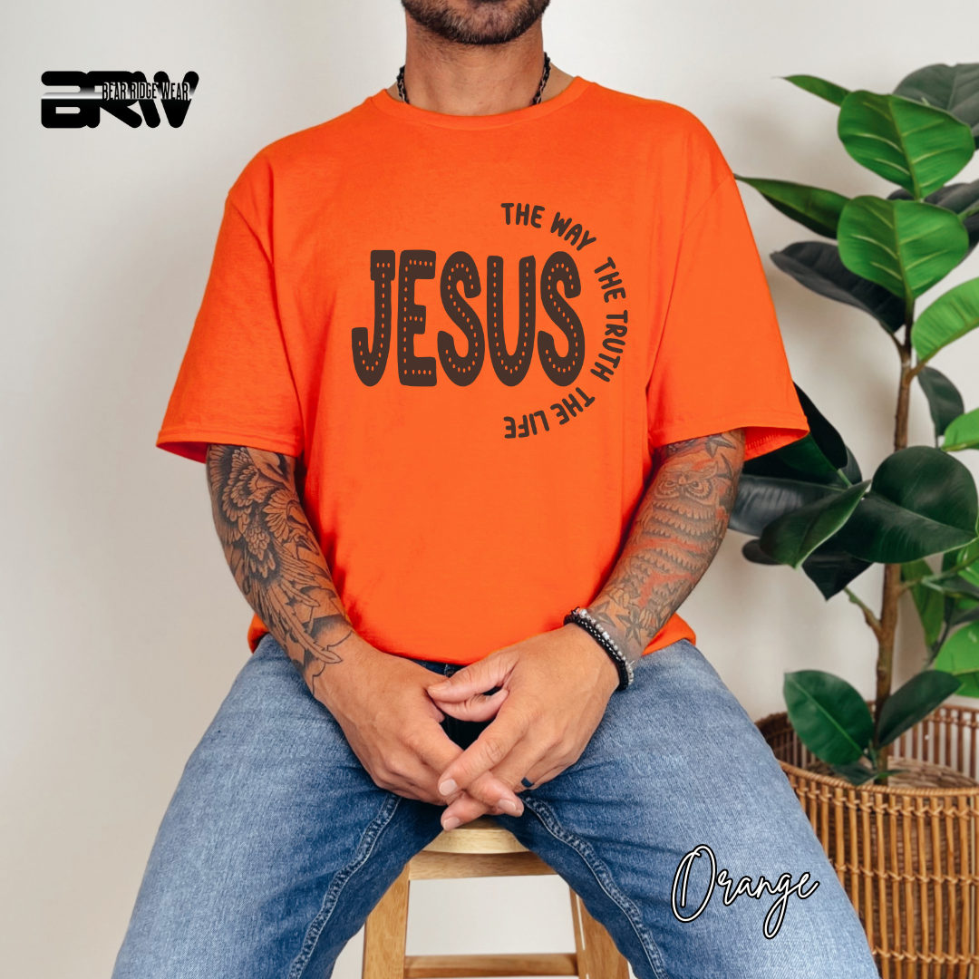 'Jesus: The Way, The Truth, The Life' Faith Tee
