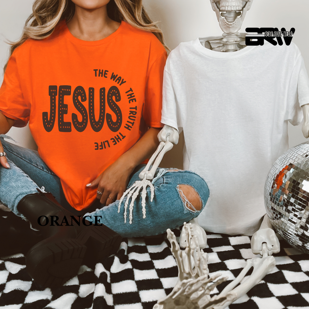 'Jesus: The Way, The Truth, The Life' Faith Tee