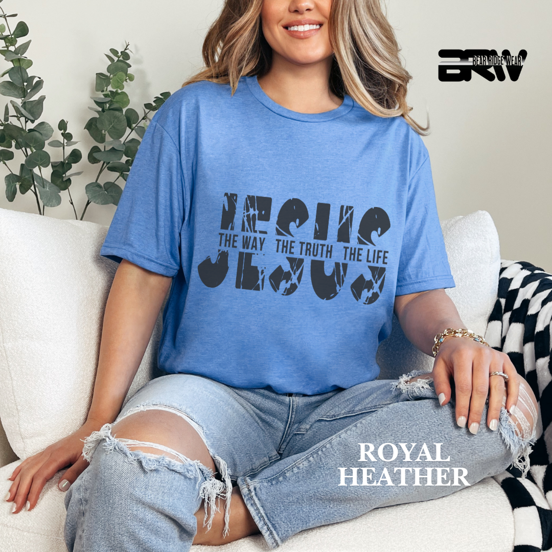 'Jesus: The Way, The Truth, The Life' Faith Tee