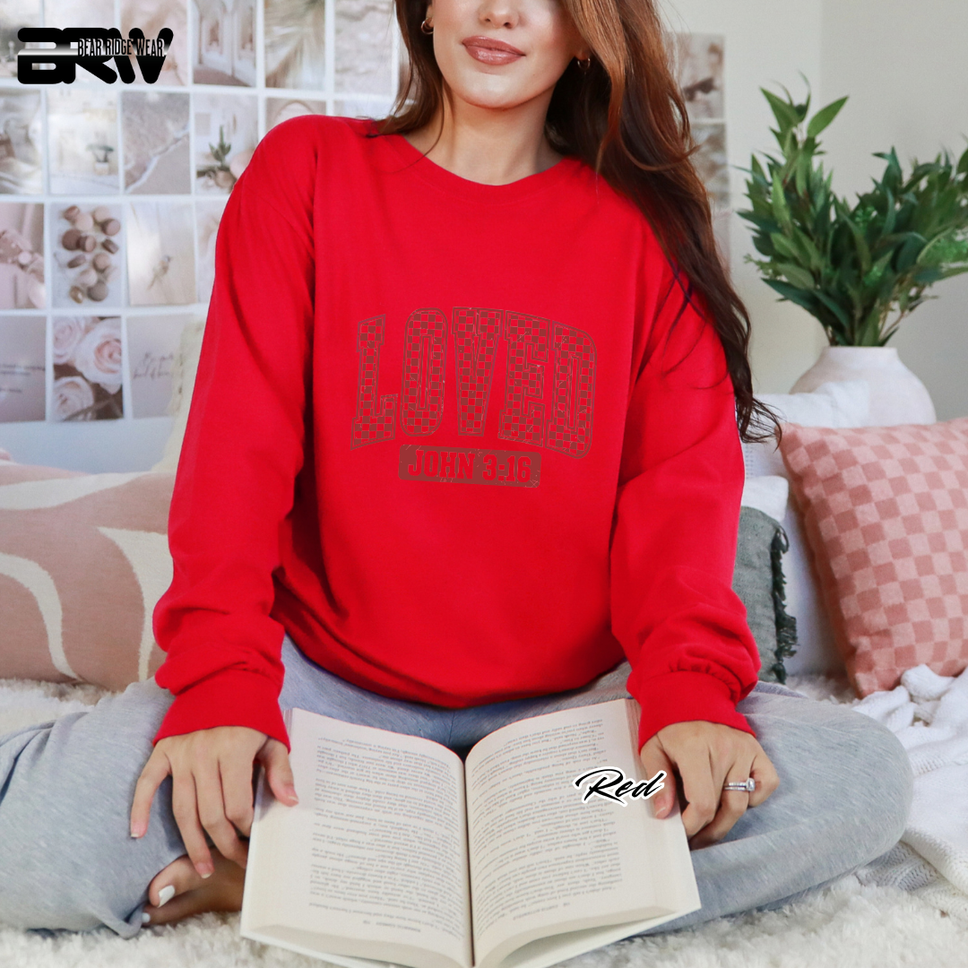'Loved' Faith Long-Sleeve Tee