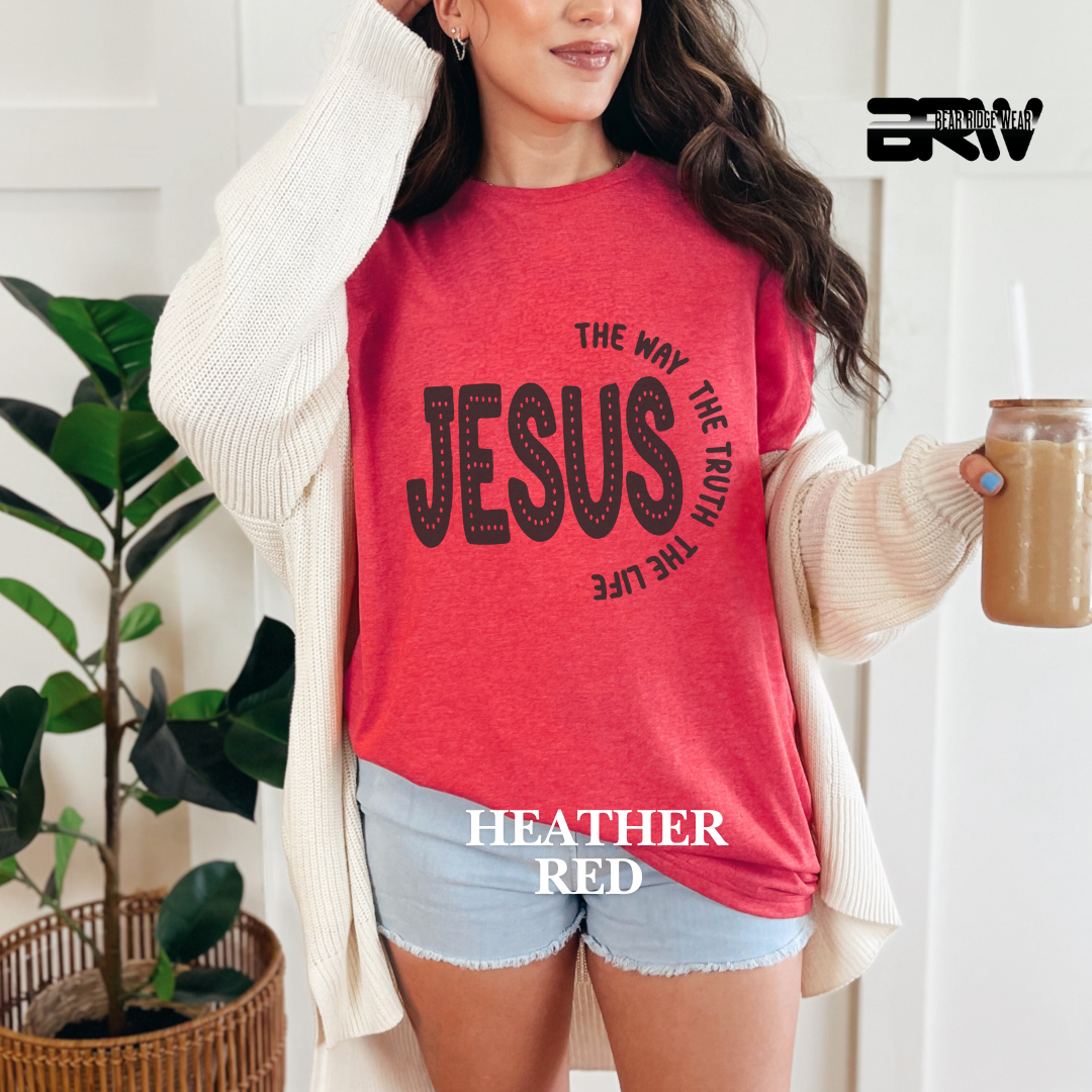 'Jesus: The Way, The Truth, The Life' Faith Tee