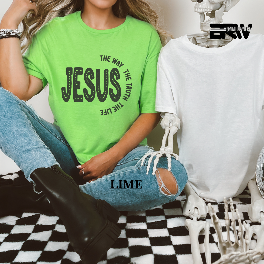 'Jesus: The Way, The Truth, The Life' Faith Tee