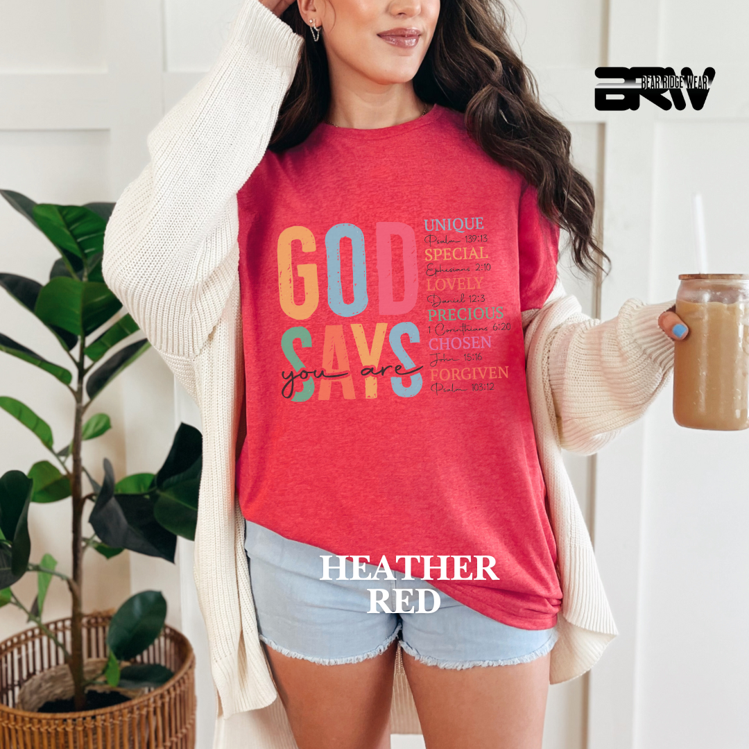 'God Says' Faith Tee