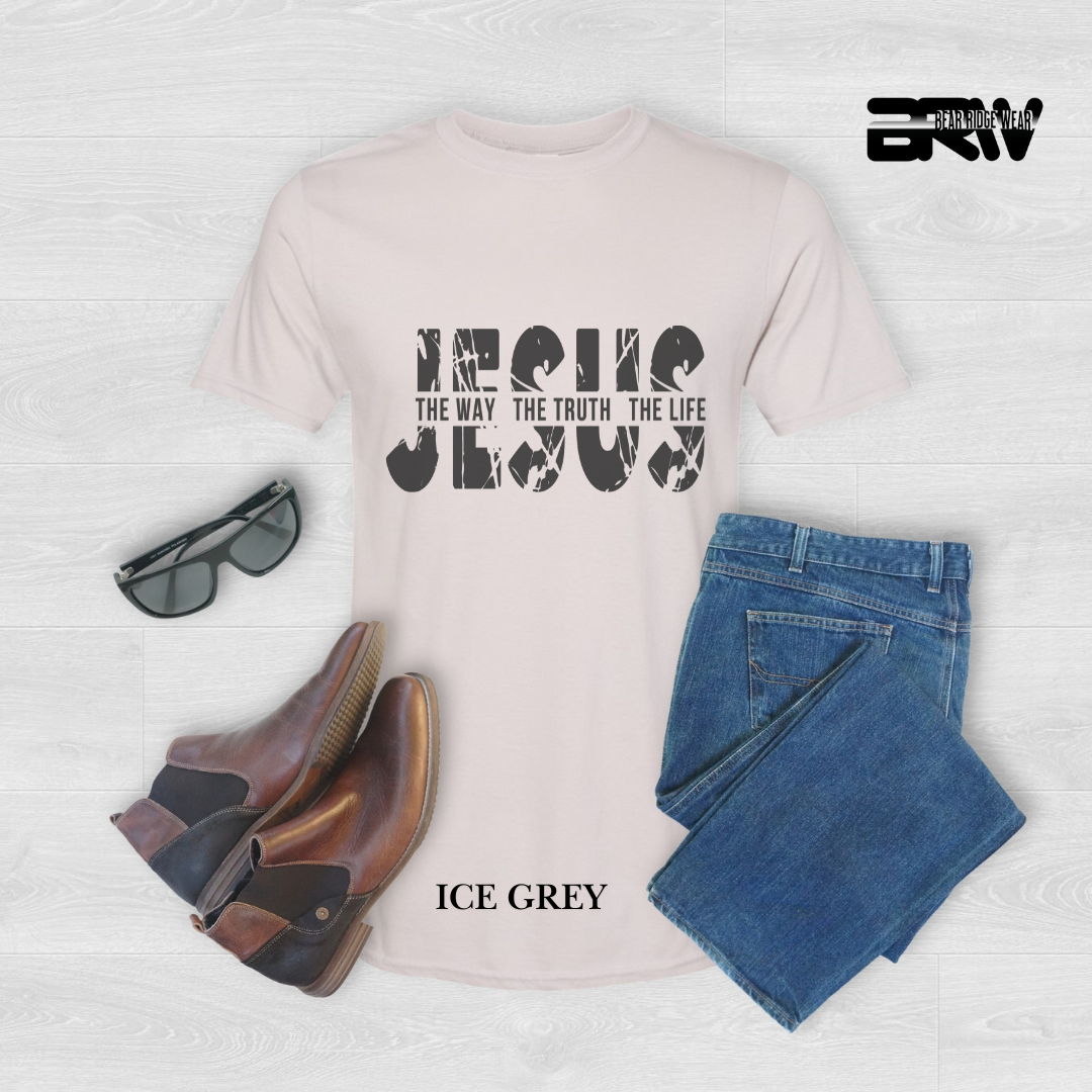 'Jesus: The Way, The Truth, The Life' Faith Tee