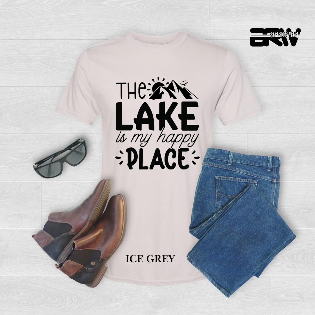 "The Lake is My Happy Place" Graphic Tee