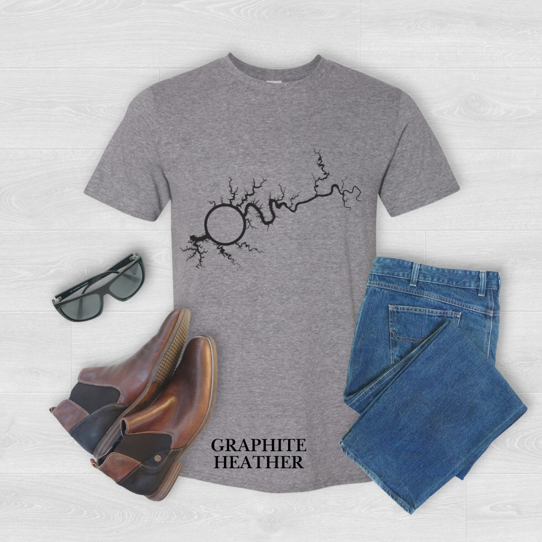 "Map of Lake Cumberland" Tee