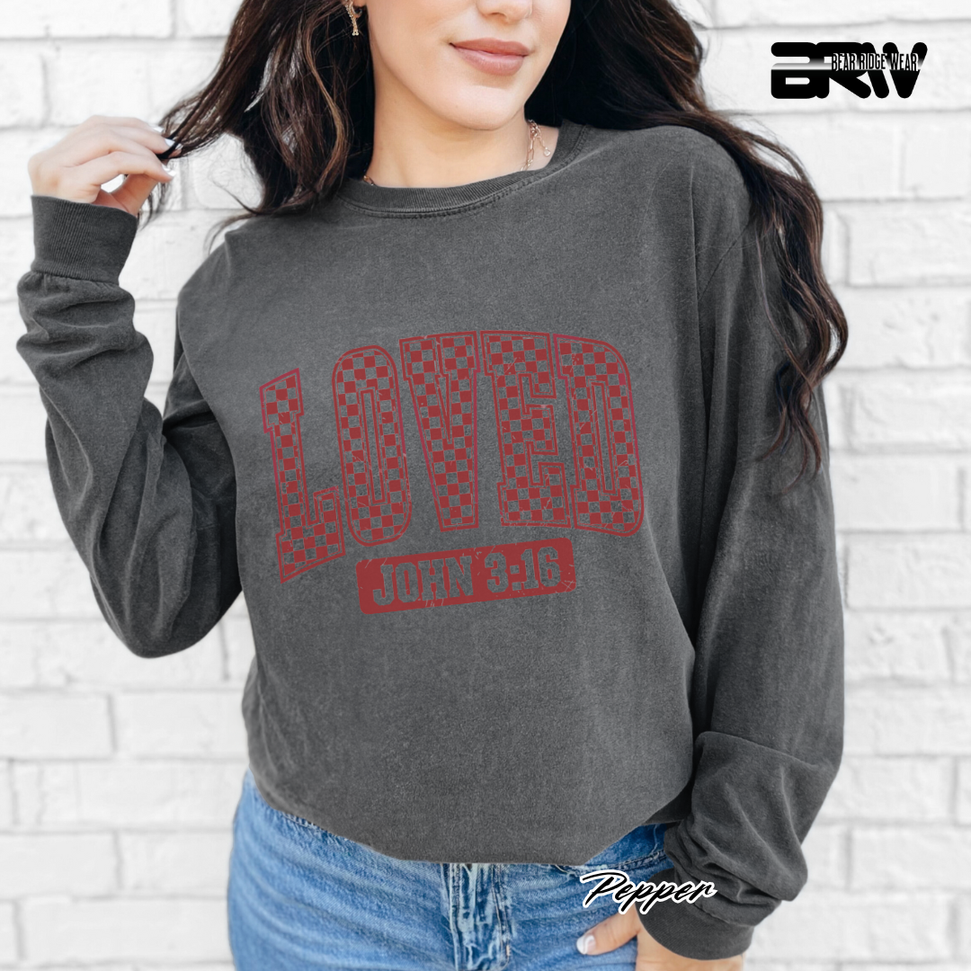 'Loved' Faith Long-Sleeve Tee