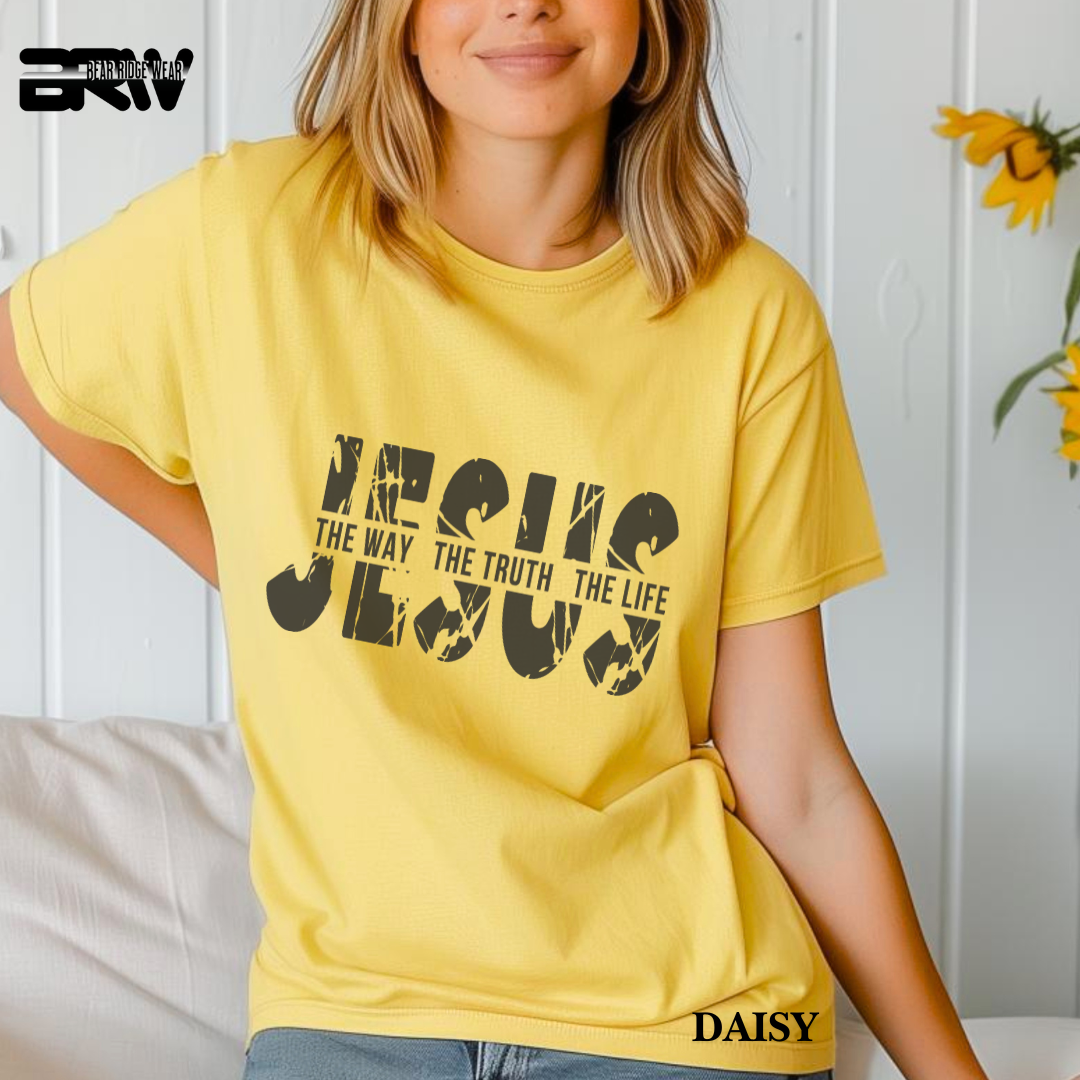 'Jesus: The Way, The Truth, The Life' Faith Tee