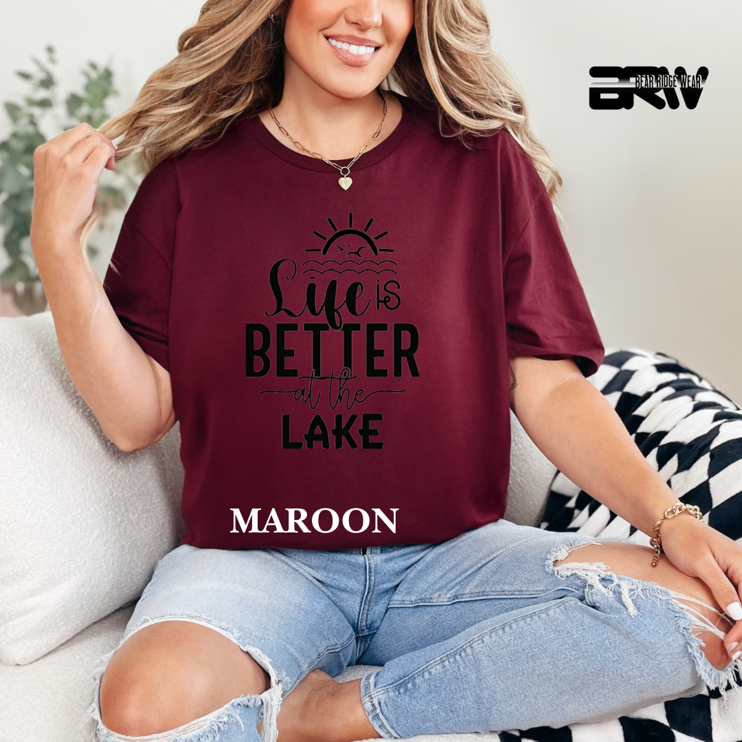 "Life is Better at the Lake" Tee