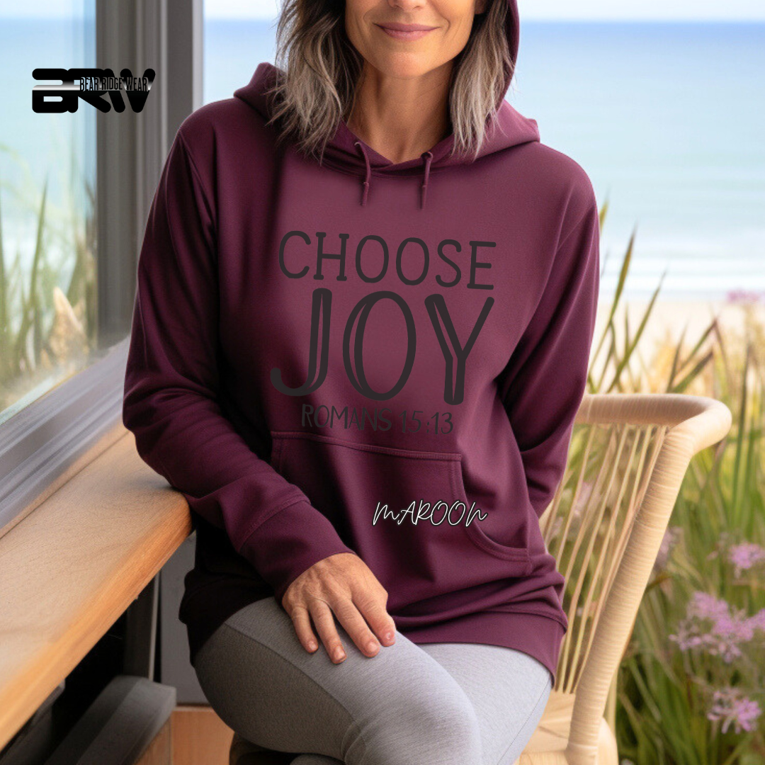 'Choose Joy' Faith Hoodie