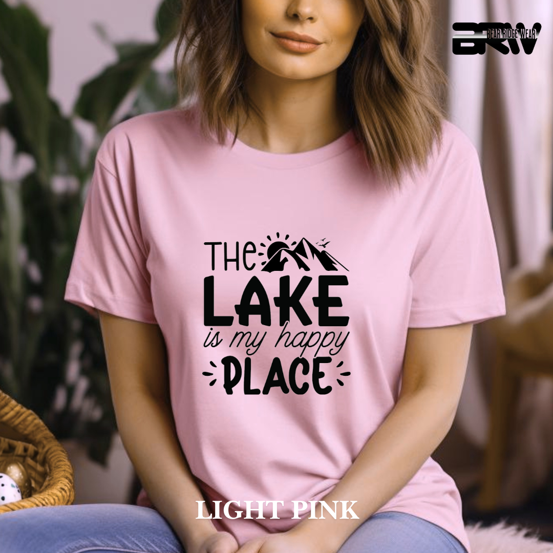 "The Lake is My Happy Place" Graphic Tee