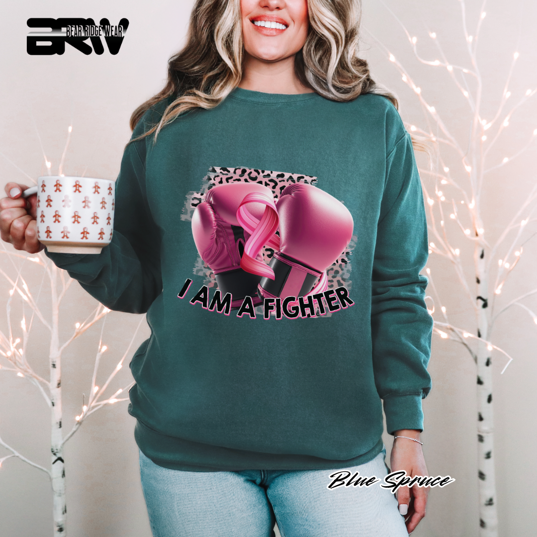 'I Am A Fighter' Awareness Long Sleeve Tee