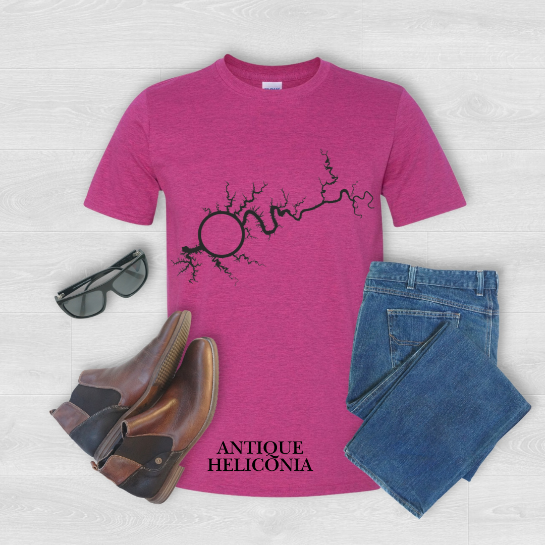"Map of Lake Cumberland" Tee