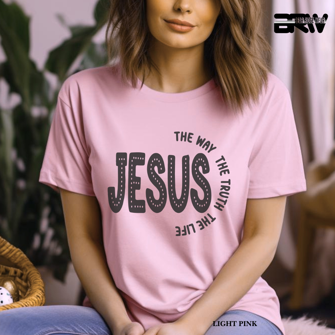 'Jesus: The Way, The Truth, The Life' Faith Tee