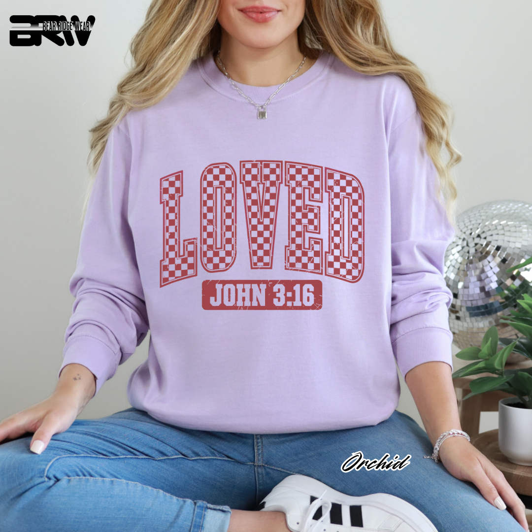 'Loved' Faith Long-Sleeve Tee