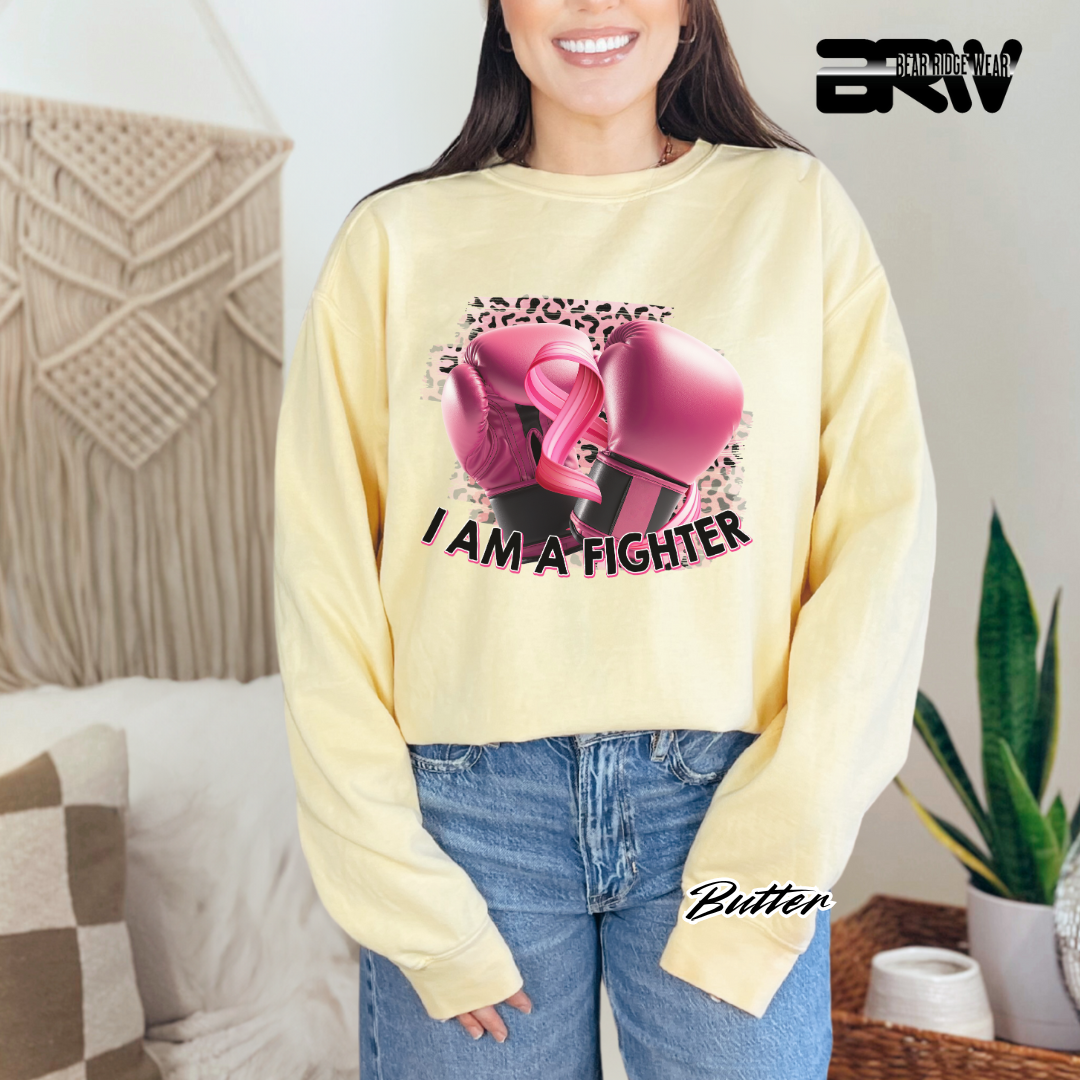 'I Am A Fighter' Awareness Long Sleeve Tee