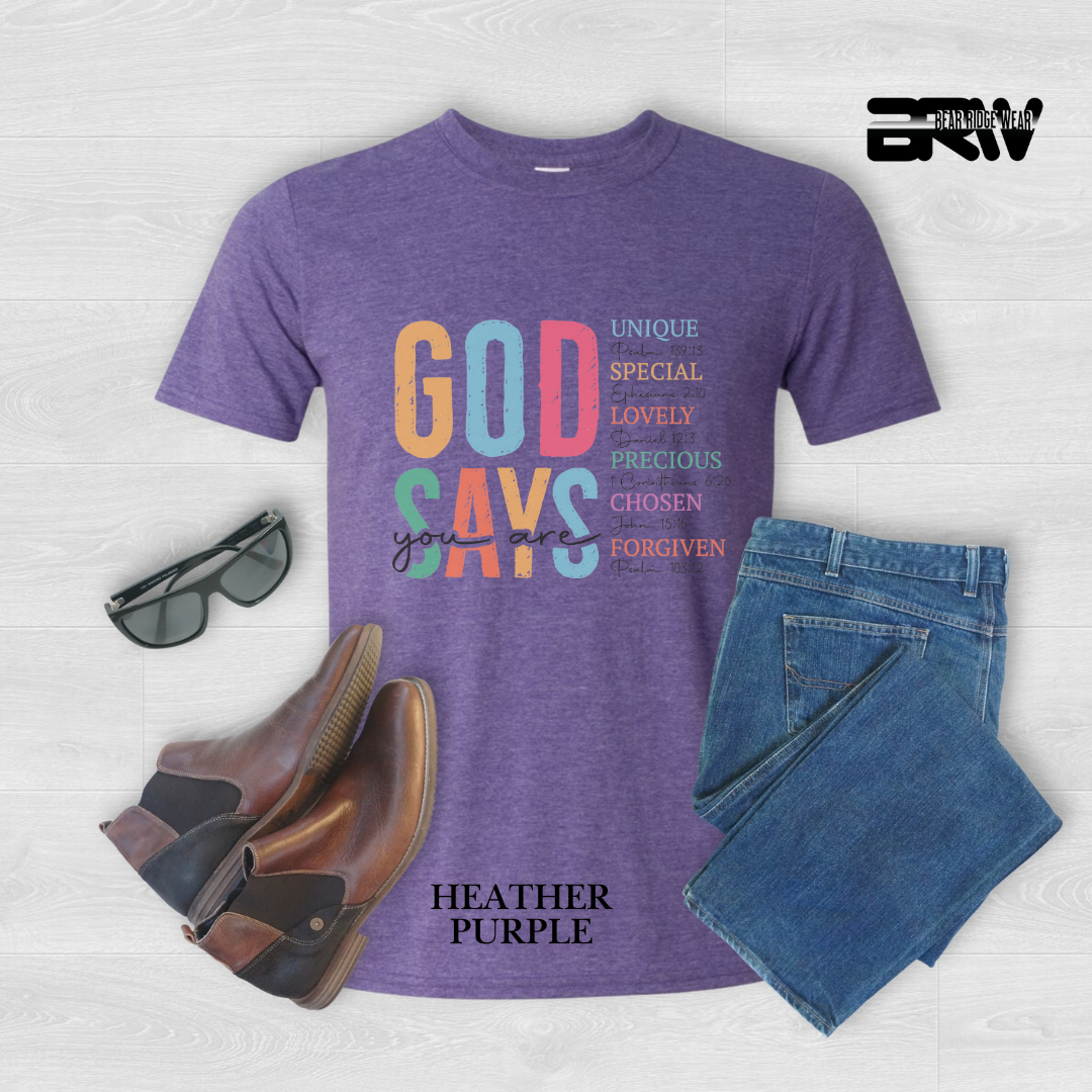 'God Says' Faith Tee