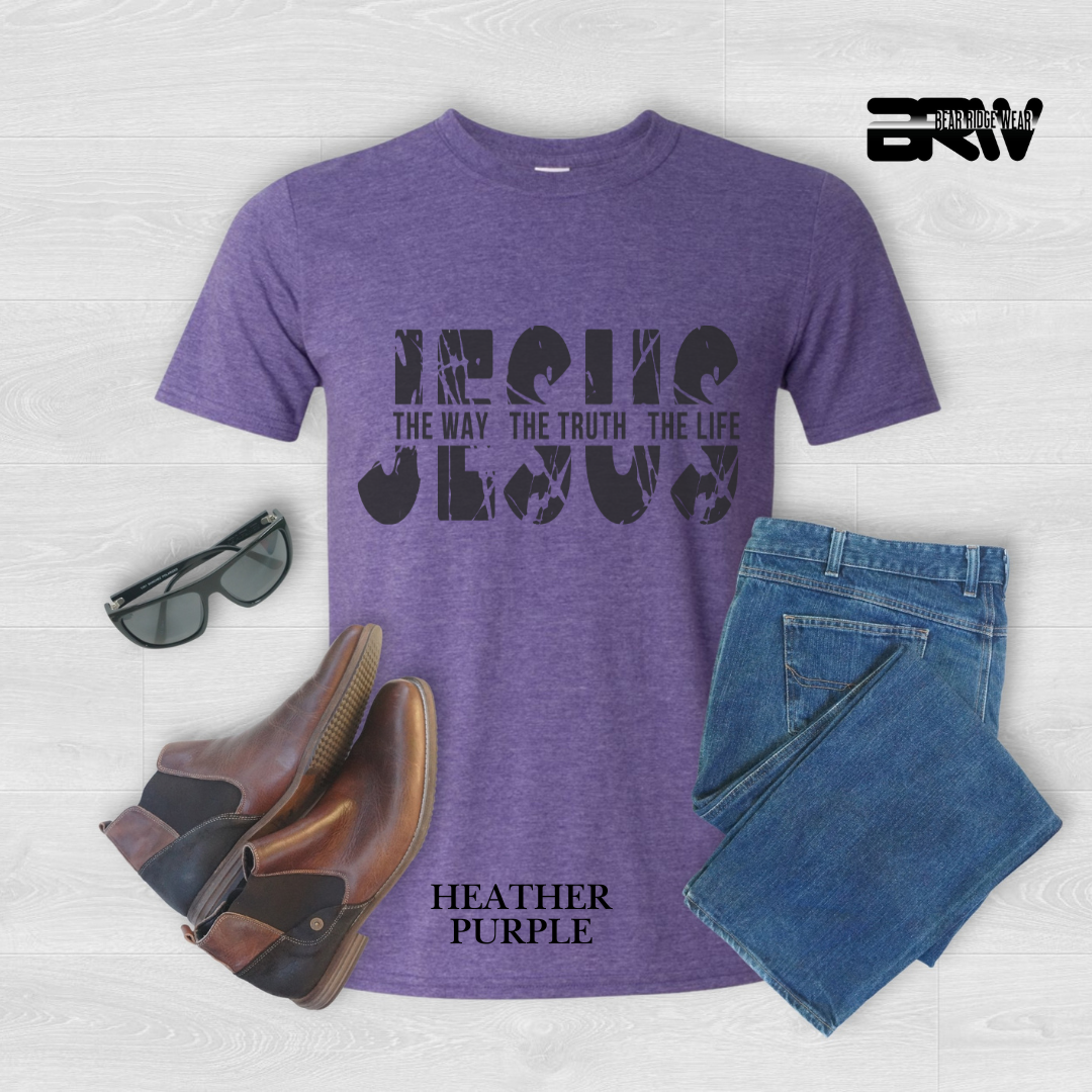 'Jesus: The Way, The Truth, The Life' Faith Tee