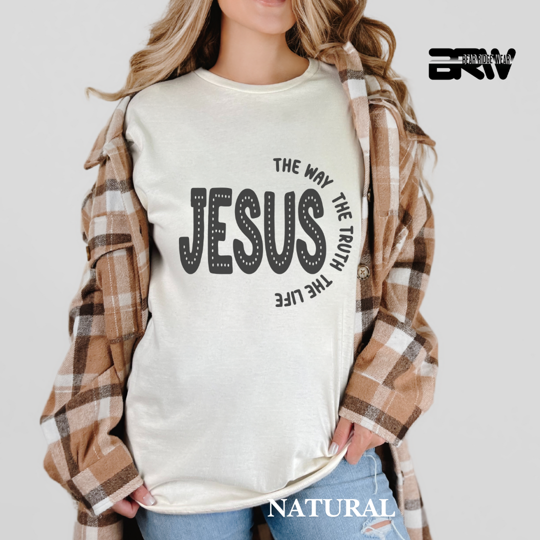 'Jesus: The Way, The Truth, The Life' Faith Tee