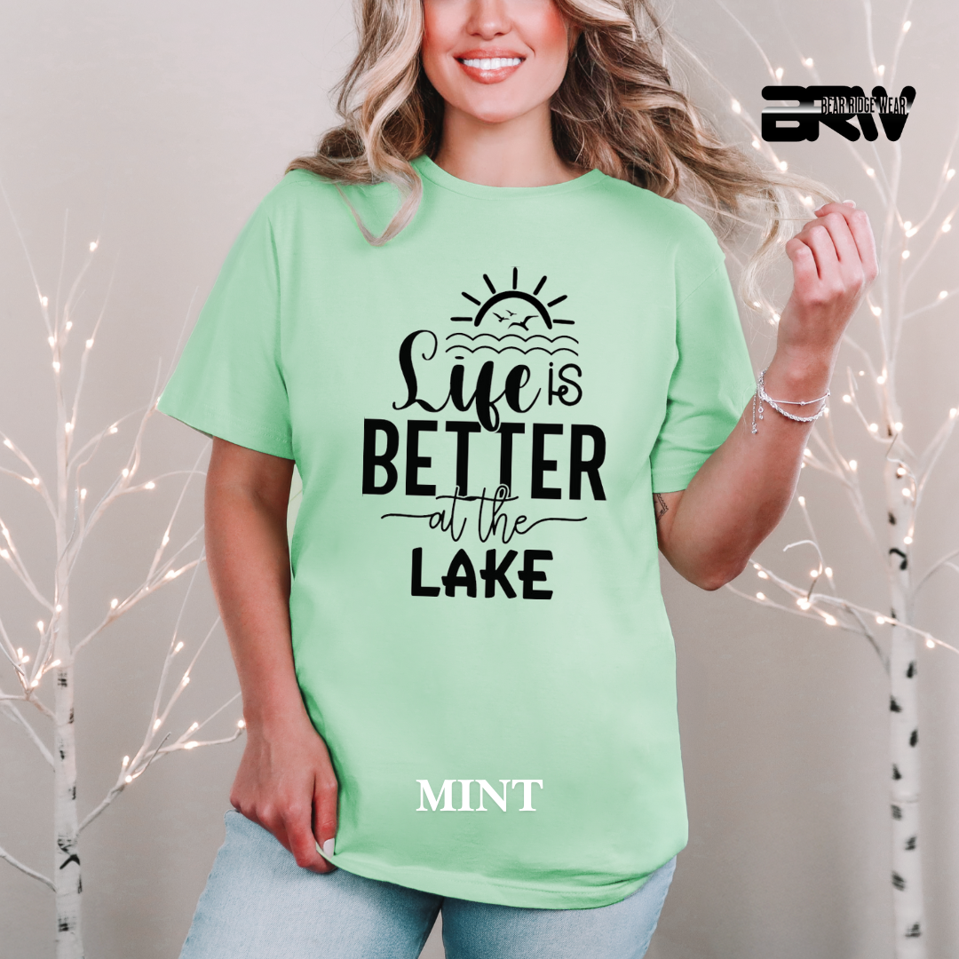 "Life is Better at the Lake" Tee